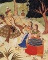Vasant Rangini Subimperial Mughal Inde